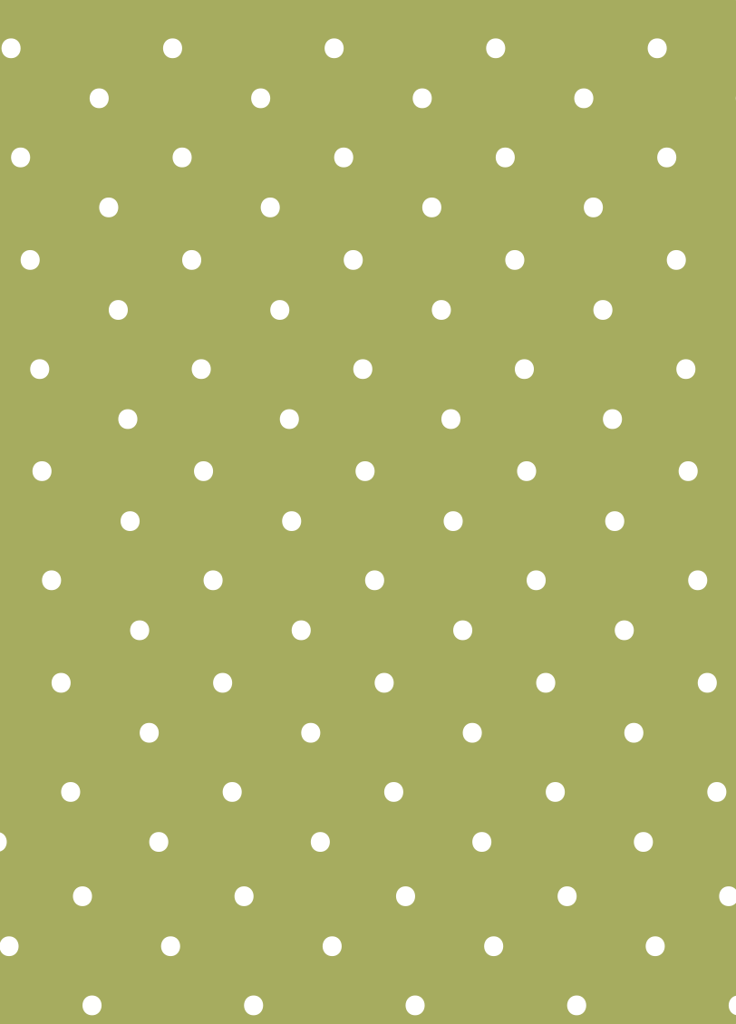 Holiday Card Back//Bright Polka Dots