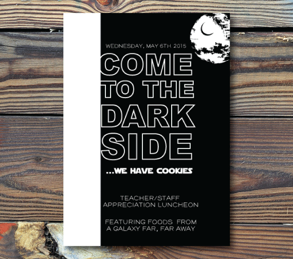 Party Invitations-Come to the Dark Side(Star Wars)