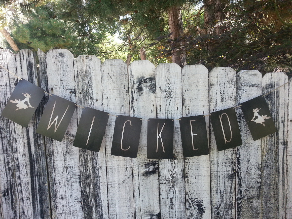 Bunting Banners-Wicked