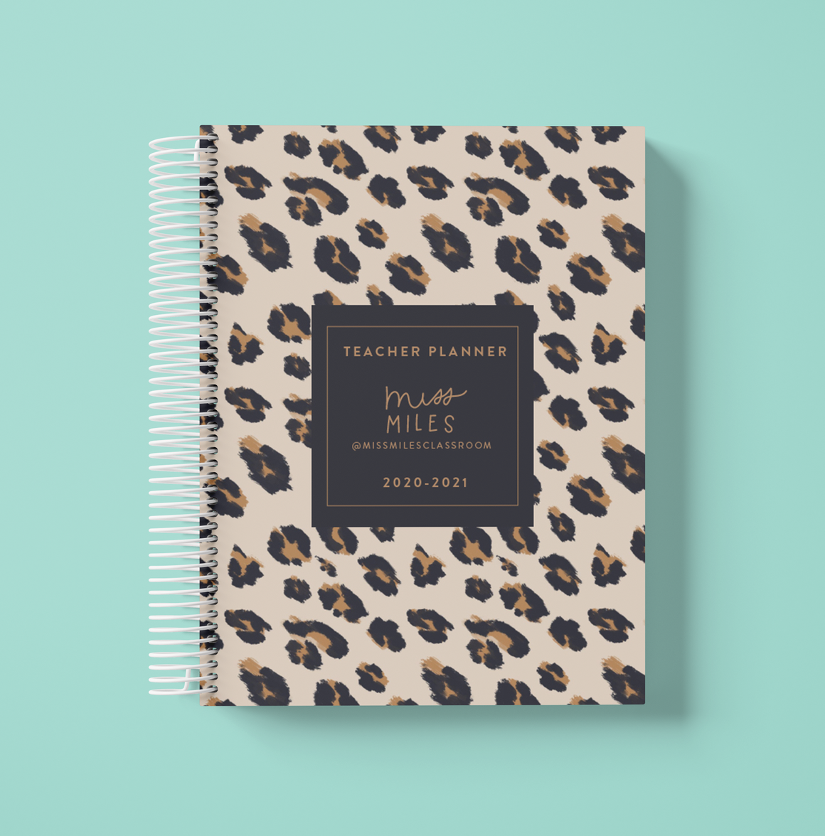 Teacher Planner-Animal Print