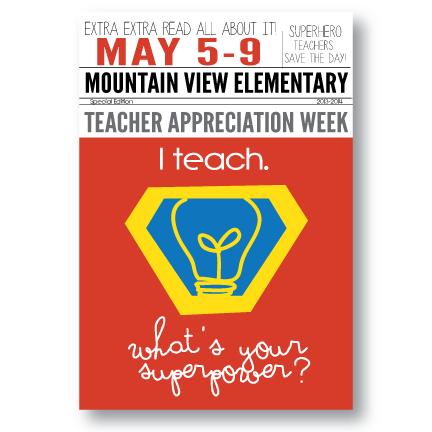 Posters-I Teach-What's Your Superpower?