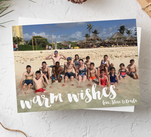 Holiday Card//Warm Wishes