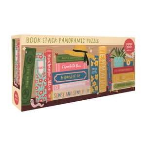 Classics Bookshelf - 400 Piece Panoramic Jigsaw Puzzle