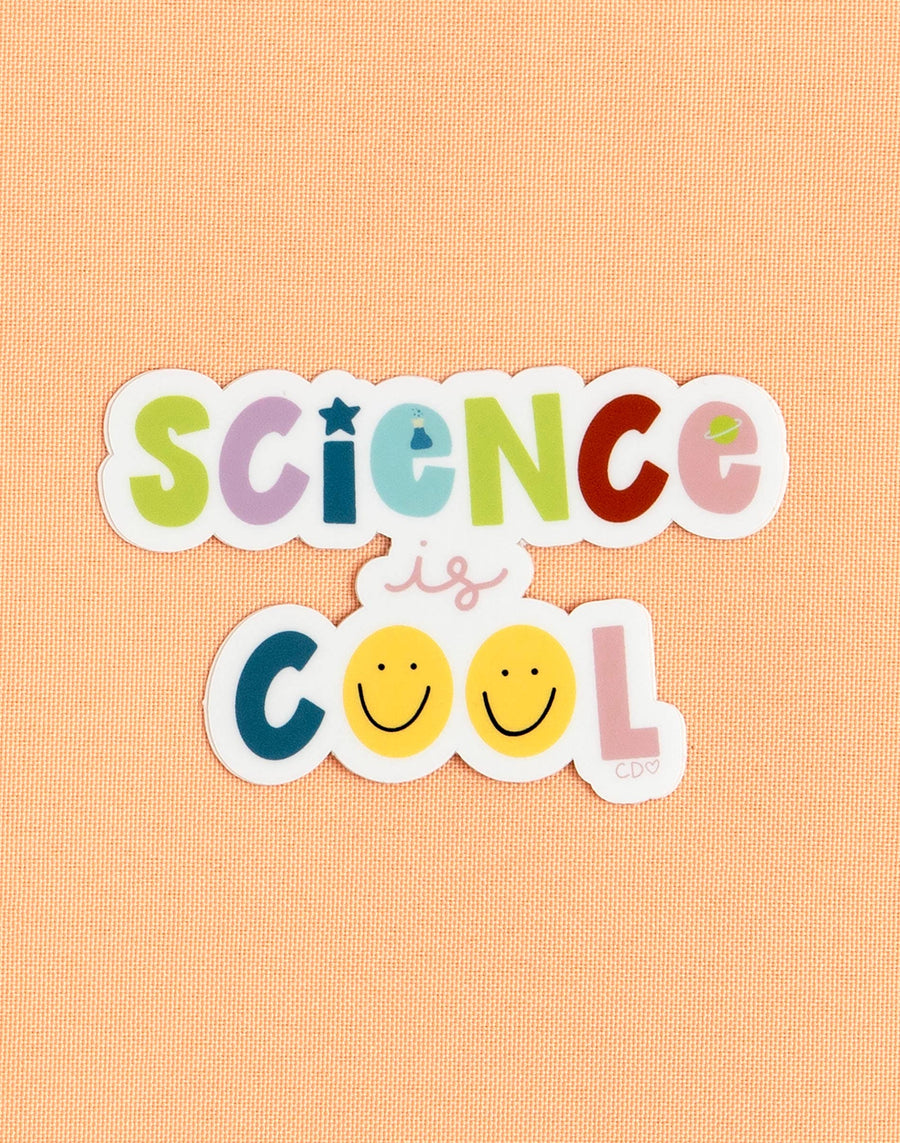 Science Is Cool Decal Sticker