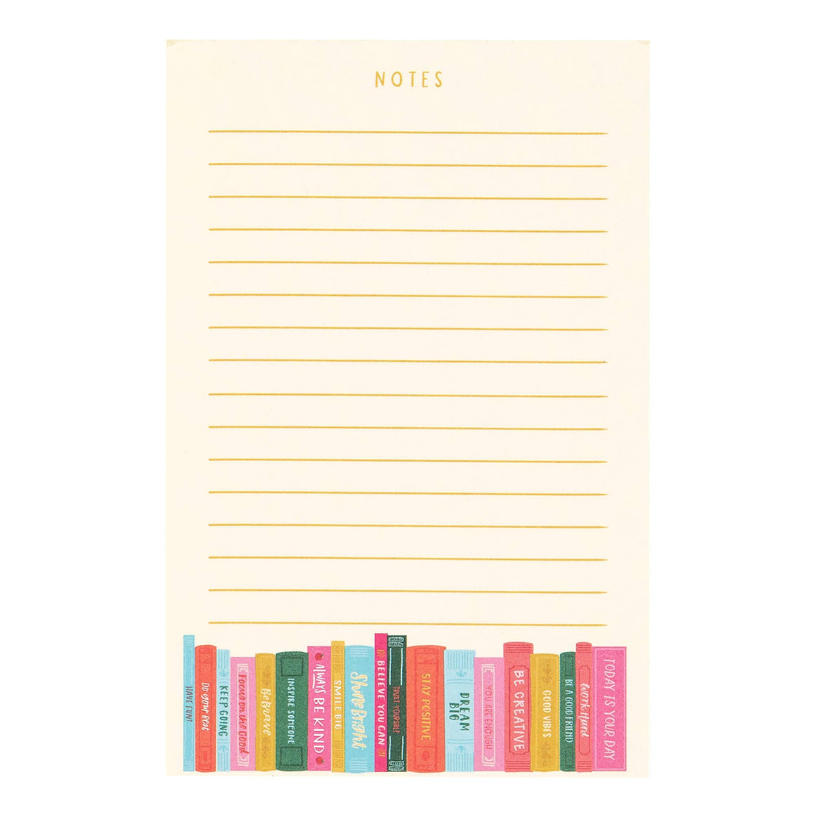 Affirmations Book Stack Notepad