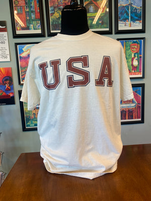 USA natural Tee