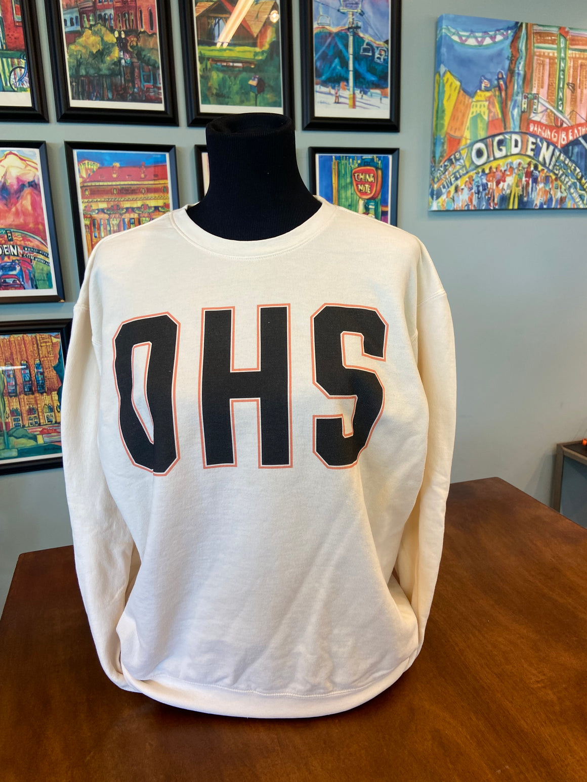 School Spirit Crewneck Sweatshirt