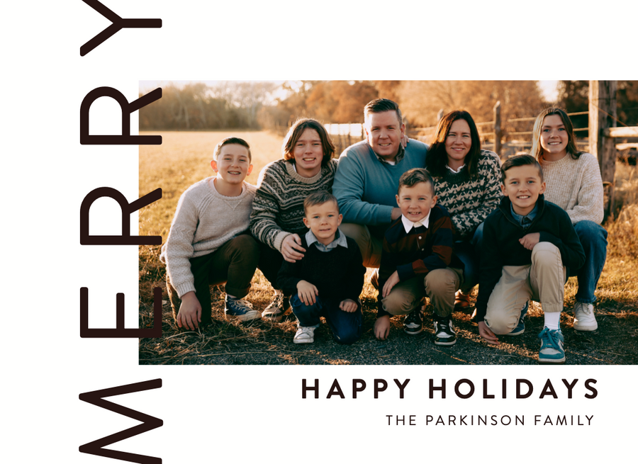 Holiday Card//Polar Express