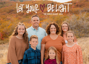 Holiday Card//Let Your Heart Be Light