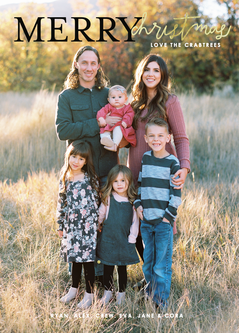 Holiday Card//Hap-Hap-Happiest Christmas