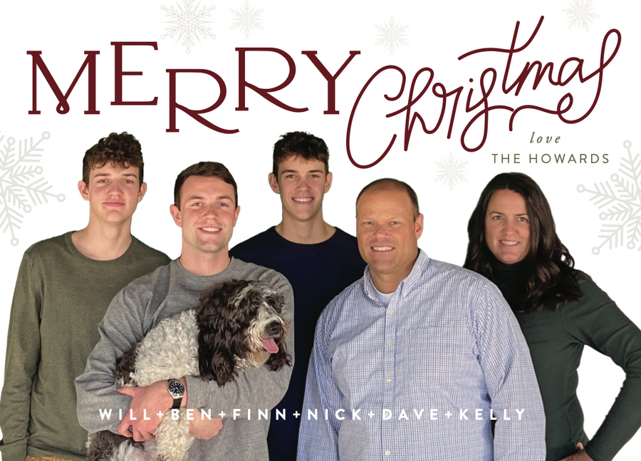 Holiday Card//Haul out the Holly