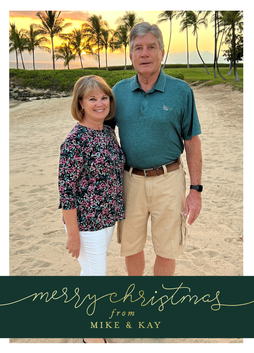 Holiday Card//Together We Make A Family