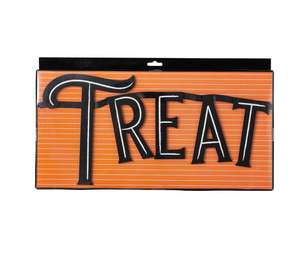 Trick or Treat Felt Banner