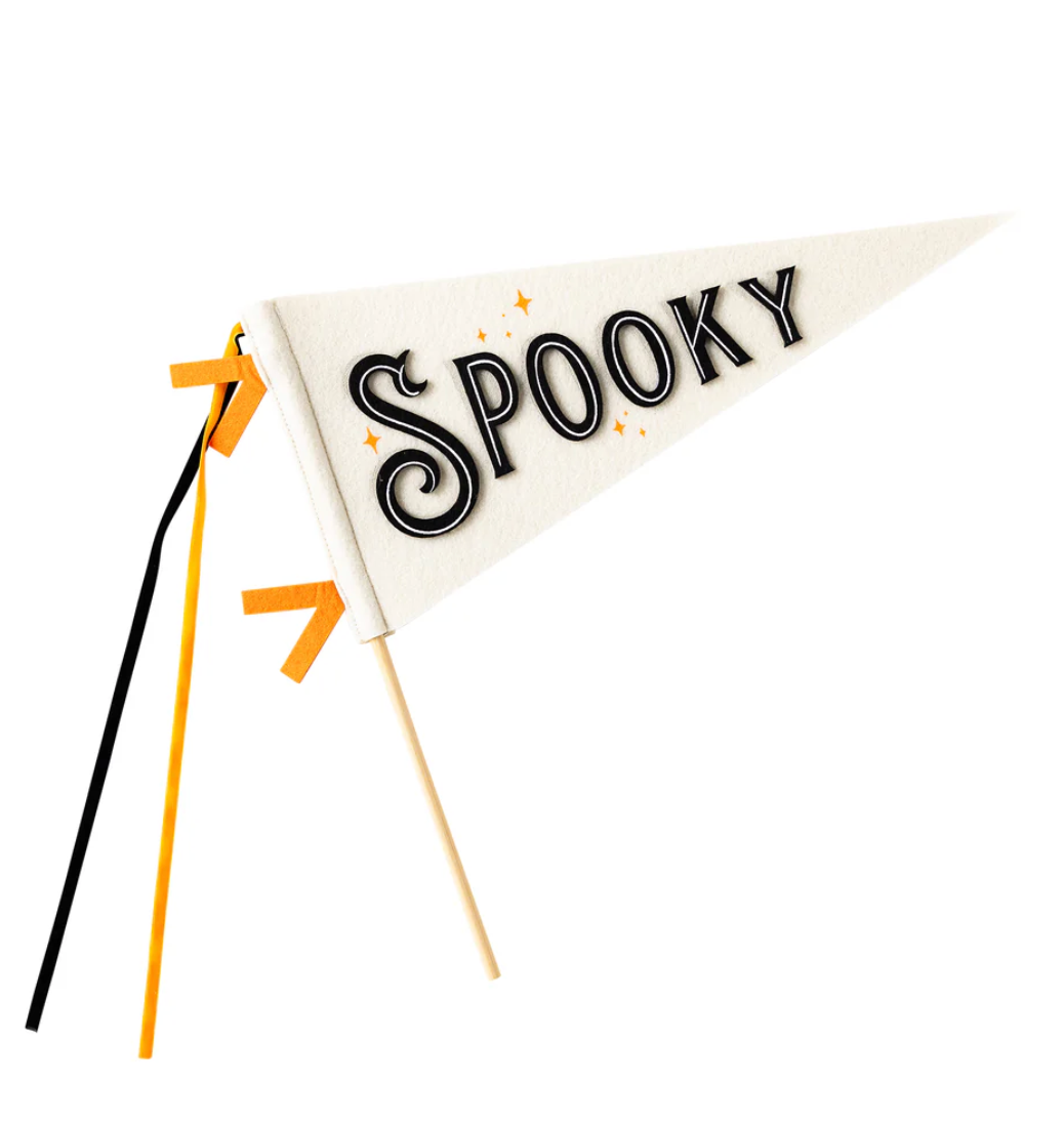 Spooky Felt Pennant Banner