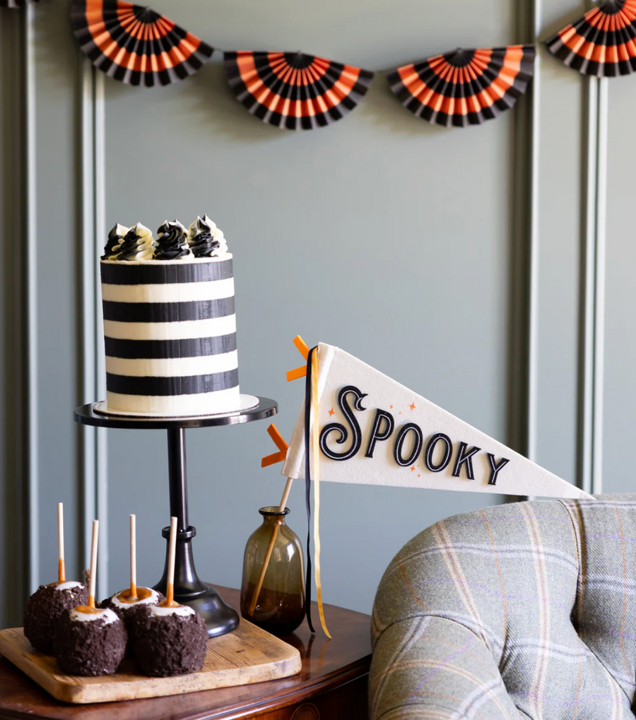 Spooky Felt Pennant Banner