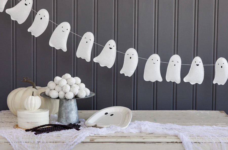 Ghost Puffy Felt Banner