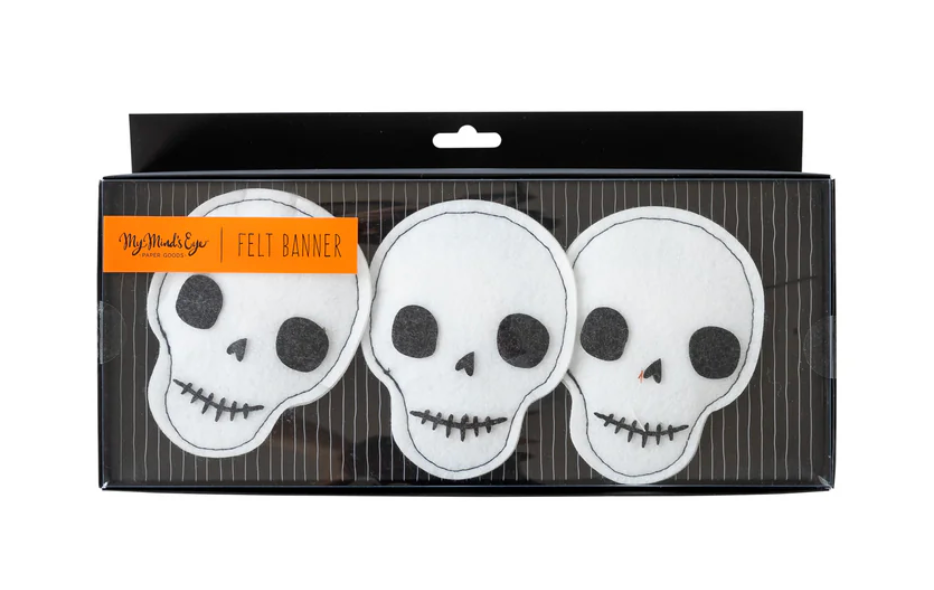 Felt Skeleton Banner