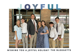 Holiday Card//Blodgett Christmas