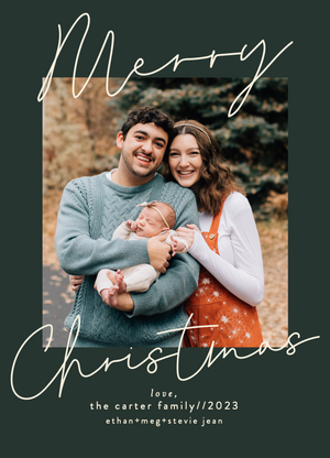 Holiday Card//Carter