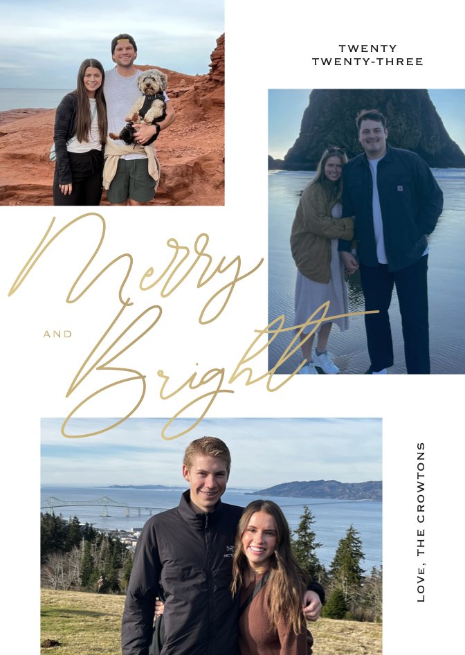 Holiday Card//Crowton Christmas