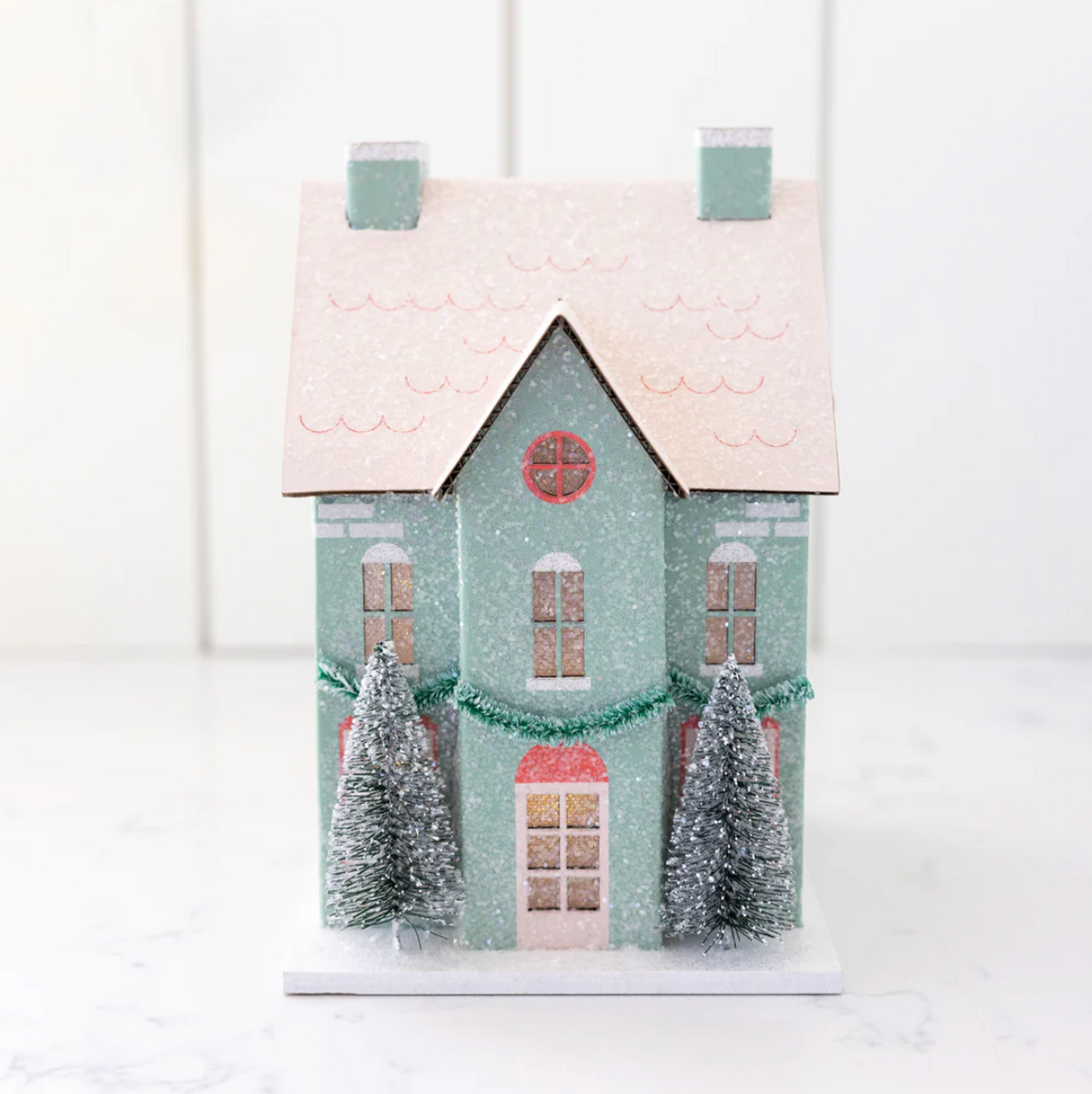 Village Christmas Paper House