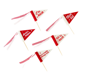 Elf Mini Felt Pennant Flags