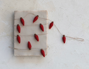 Wool Felt String Light Garland