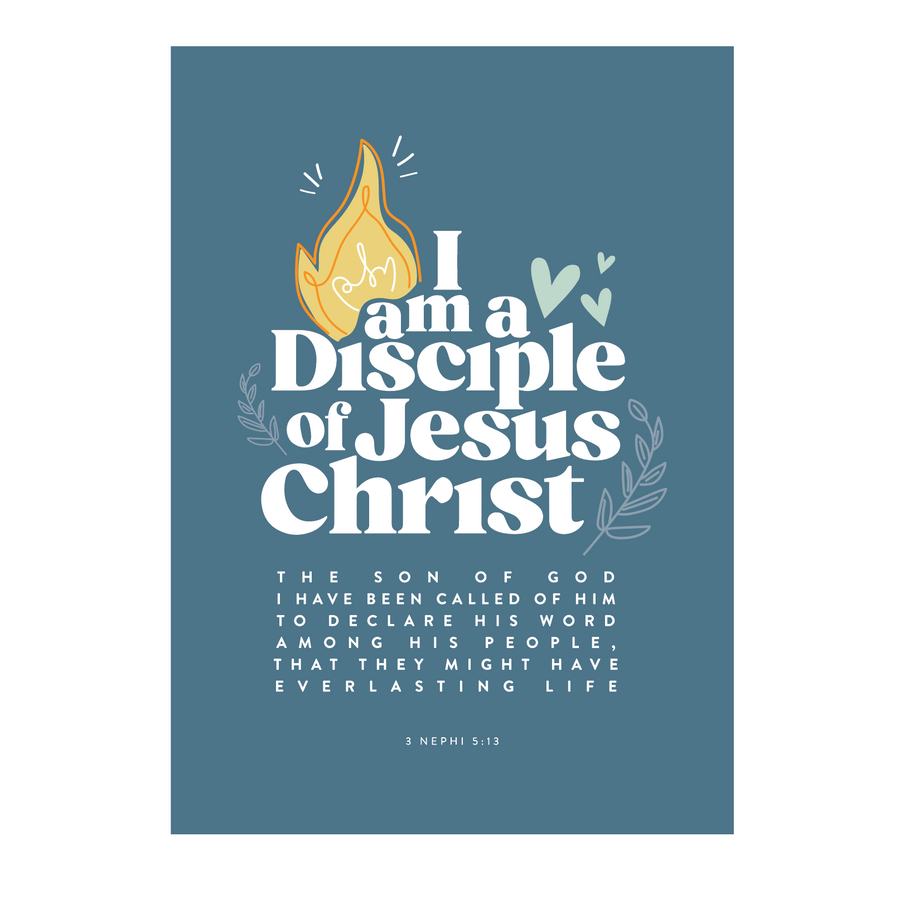 2024 Youth Theme/I am A Disciple of Christ/Printable