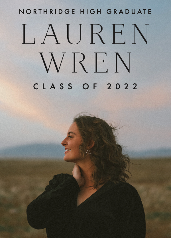 Class of 2022//Lauren