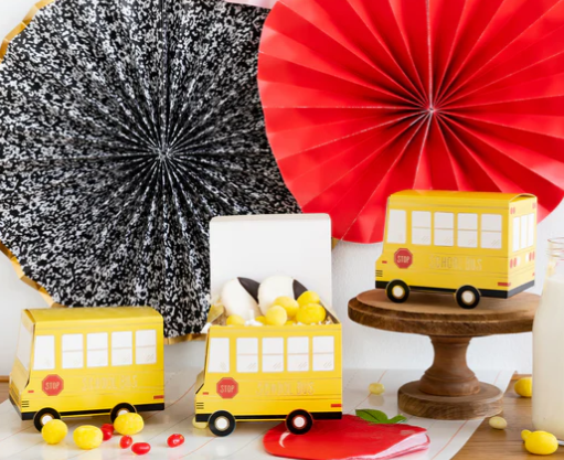 School Bus Treat Boxes