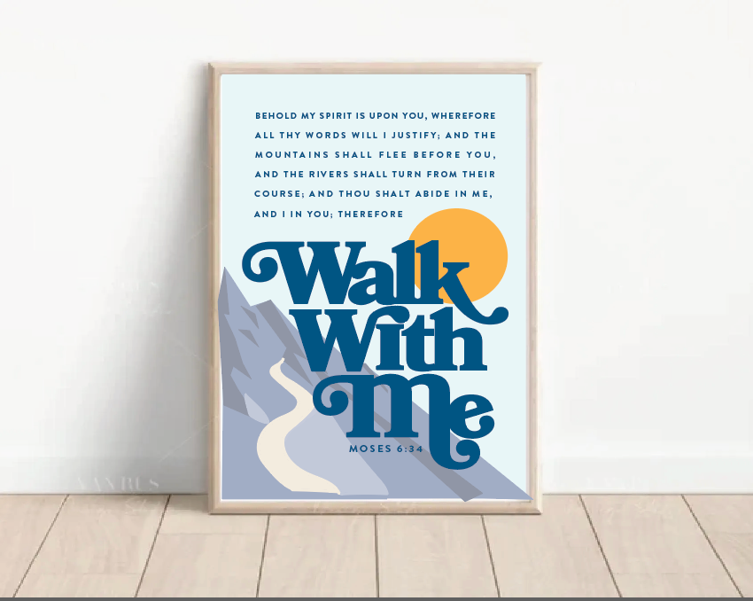 2026 Youth Theme/Walk With Me/Digital Print