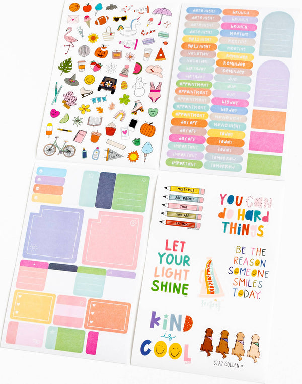 Planner Stickers Pack - Stone Mountain Press