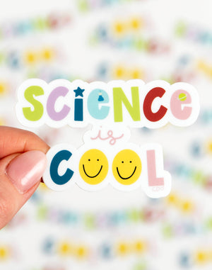 Science Is Cool Decal Sticker