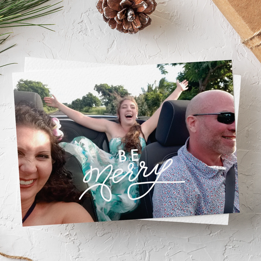 Holiday Card//Let it Snow