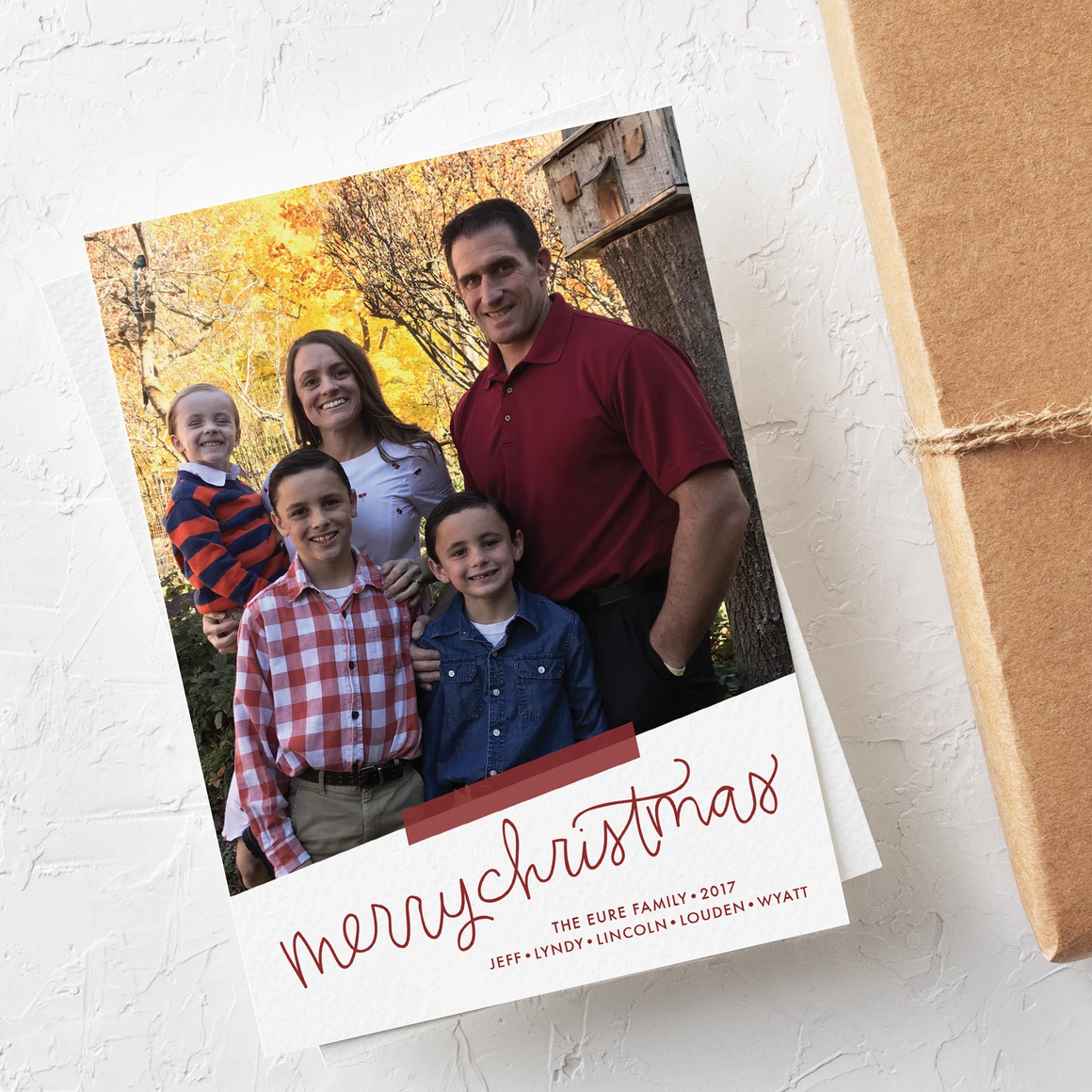Holiday Card-Merry Christmas Baby