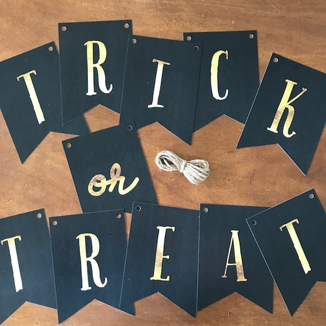 Trick or Treat Banner