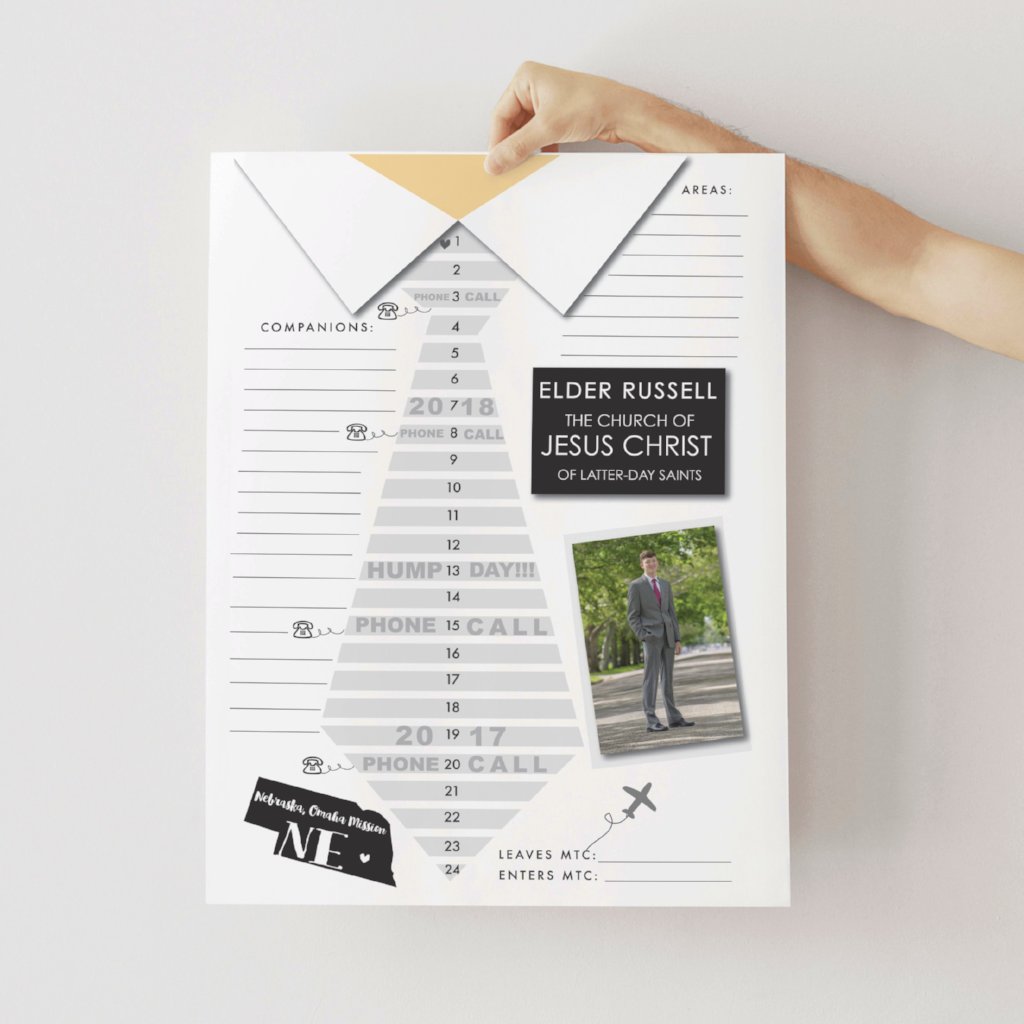Poster Missionary Countdown Elder Stone Mountain Press