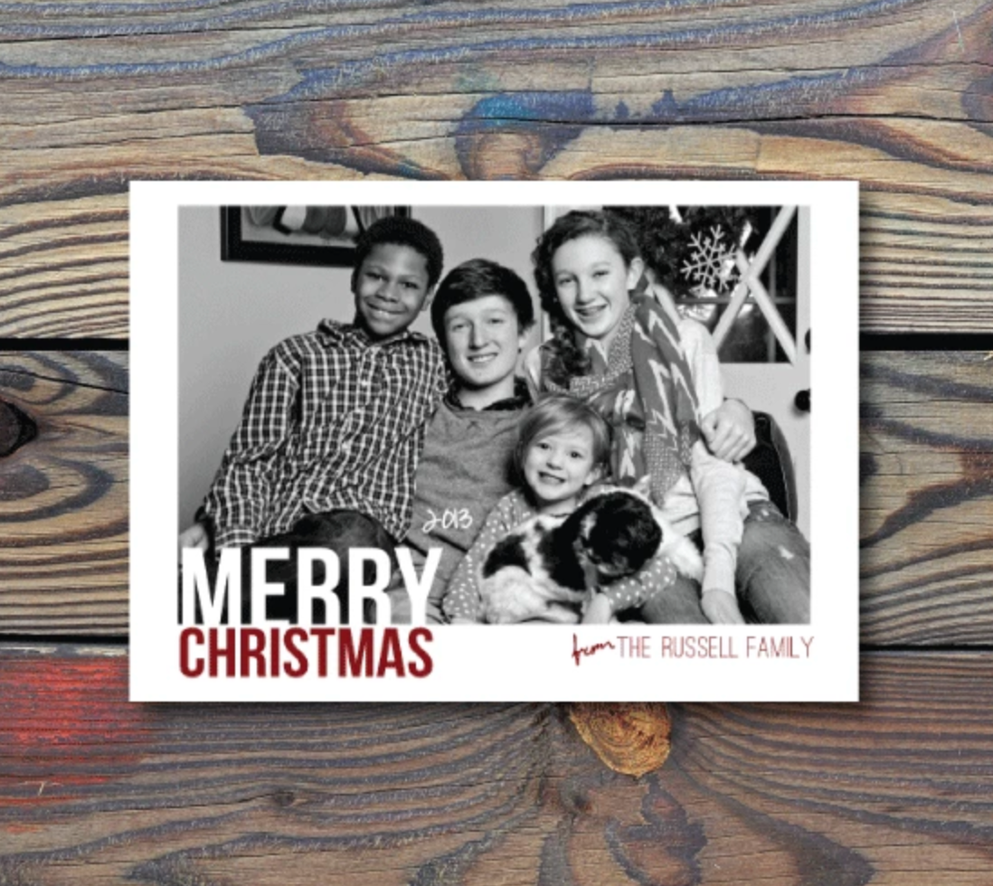 Holiday Card//Dasher