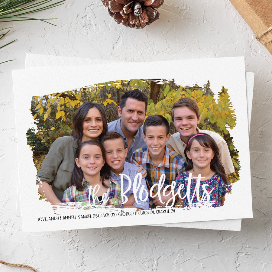 Holiday Card-White Christmas