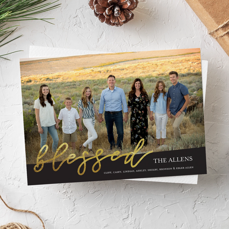 Holiday Card//I'll Be Home For Christmas