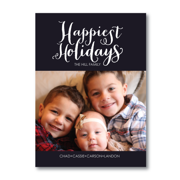 Holiday Card//Happy Christmas