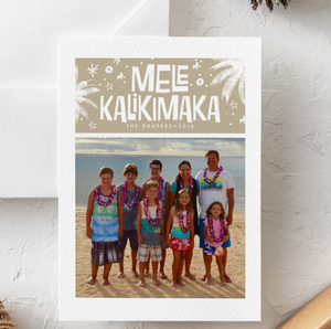 Holiday Card//Mele Kalikimaka