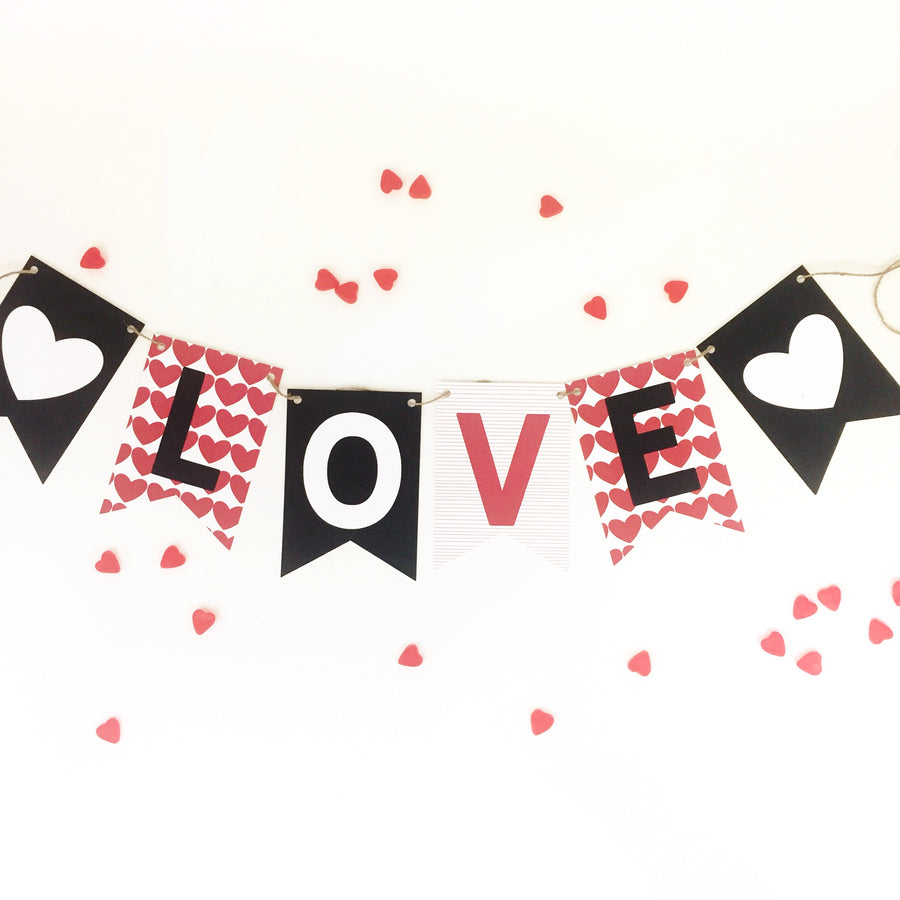 Love Bunting Banner