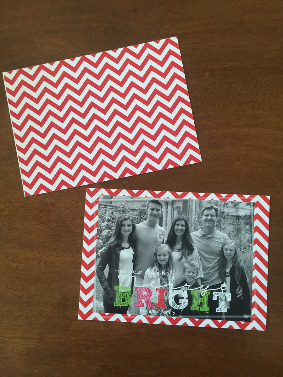 Holiday Card-Christmas Lights