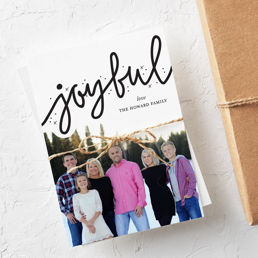 Holiday Card//Joy to the World