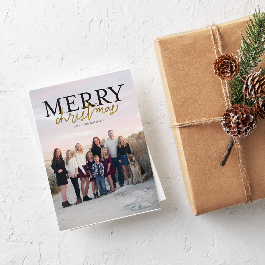 Holiday Card//Looks a Lot Like Christmas