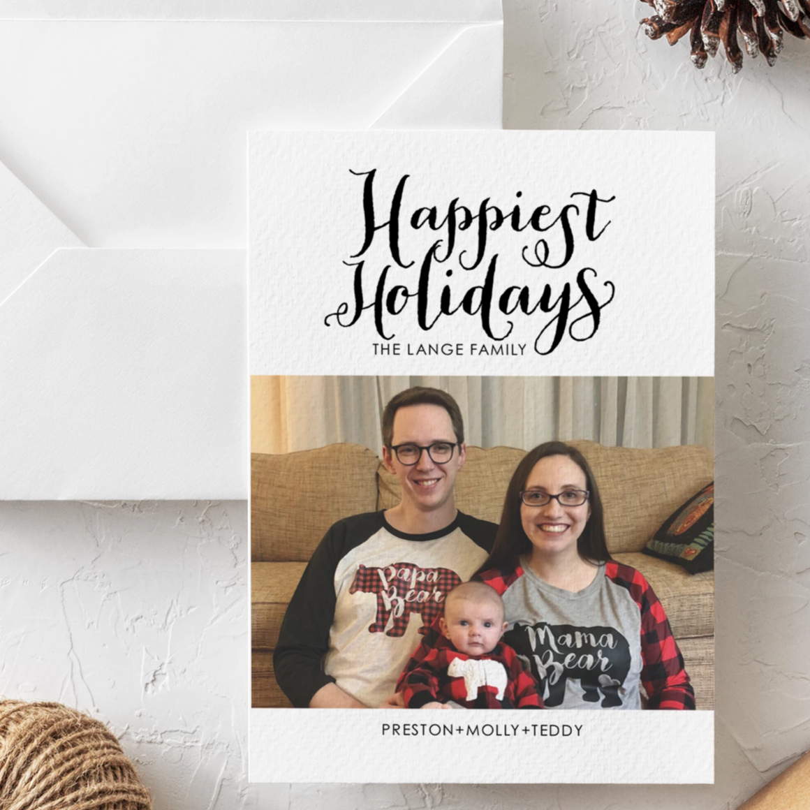 Holiday Card//Happy Christmas