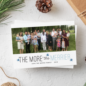 Holiday Card//The More the Merrier