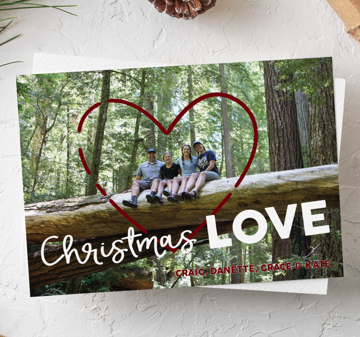 Holiday Card//Christmas Love