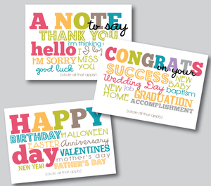notecards-all occasion cards
